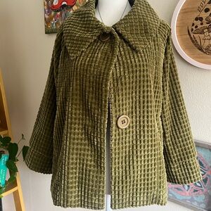 green corduroy coat 🐛